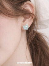 [Hearts2Hearts jiwoo Pick!] (Silver Post) Mint Summer Earring