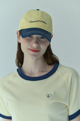 CONTRAST WAVE LOGO CAP (YELLOW)
