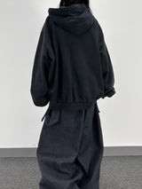 washed eagle hoodie