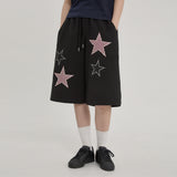 Star Applique Bermuda Sweat Pants