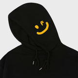 [UNISEX] サイドフードドローイングスマイルフーディー