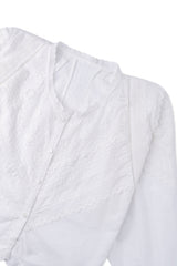 Antique garden blouse