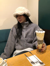[MADE] カルティン ストライプ ダンブル ジップアップ