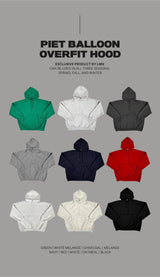 LMN Piet Balloon Oversized Fit Hoodie (9 colors)