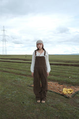 Bonnie Balm Cotton Overalls (3color)