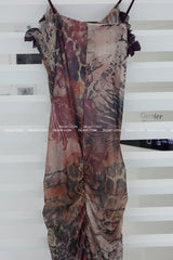 Peppy See-Through Maxi Long Dress