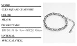 CLEF SQUARE CHAIN BRC