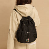 Beads Nylon String Backpack