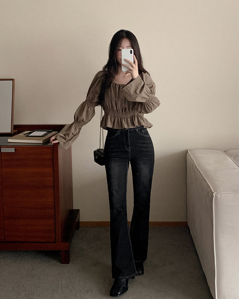 Sme Shirring blouse