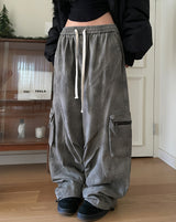 Dyed Parachute Cargo Pants
