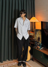 Hidden Pocket Oxford Shirt 3COLOR