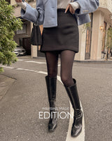 【MADE】Hlineニットミニスカート