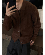 [F/W] Cable angora kara cardigan(6color)