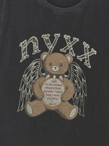ANGEL BEAR TEE CHARCOAL