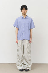 Lee Checekd Half Shirt