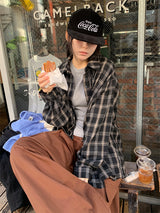 SLOW TWO-WAY CHECK SHIRT (2C)