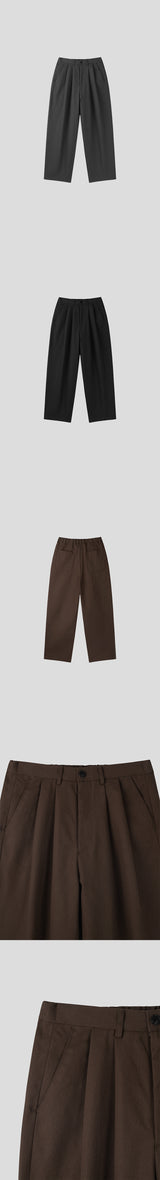 [F/W] Warm half banding pants(6color)