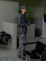 Monster Air Cargo Denim Pants 3C