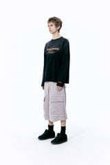 VINTAGE OVER SWEAT SHORTS (GRAY)