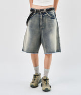 Milky Bermuda Denim Shorts