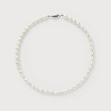 Oval Pearl Necklace