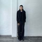 Patterned Side-Line Trousers
