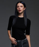 [3PACK] THREE QUARTER BASIC T-SHIRT_F24QB276
