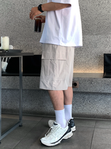 カイパーハーフバミューダナイロンカーゴショーツ