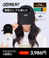 ジョイメントCOTTON FONT-08 ロゴ キャップ [2カラー]