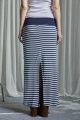 STRIPE LONG SKIRT