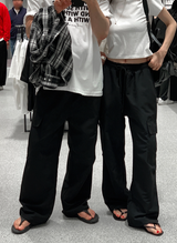 Kuiper Cargo Wide String Banding Pants