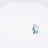 [UNISEX] スモールグラフィティクラウドロゴ半袖Tシャツ