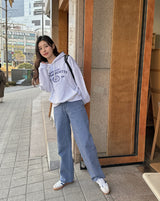ボストンエンブロイダリーフードTシャツ (3color)