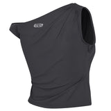 COLLECTION UNBALANCE DRAPE SLEEVELESS [NAVY]