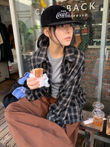 SLOW TWO-WAY CHECK SHIRT (2C)