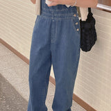 Central Denim Overalls