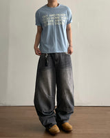 Mood Gray Denim Pants