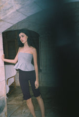 Twinkle tweed top_silver