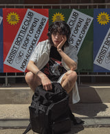 ライトロボットプリンティングショートスリーブTシャツ