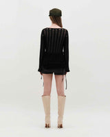 Loose Gauge Knit _ BLACK