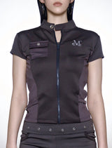 PRELUDE SIDE TAB HALF ZIP-UP