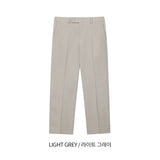LMN レイニーハイデンシティヒドゥンバンディングコットンスラックス (5 colors)