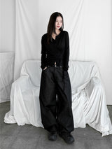  BALLON BLACK DENIM PANTS