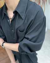 Dipel Airy Stripe Overshirt