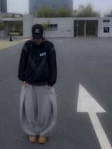 フラップバルーンスウェットパンツ(4 Colors)