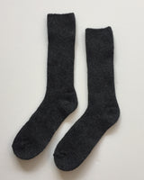 Ribbed Fine Wool Socks (4color)