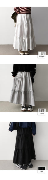 Adi Cancan banding long skirt