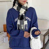 チェック柄シグナルマフラー 1color