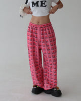 I love lettering jogger pants