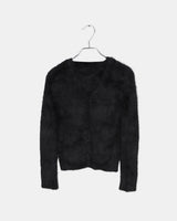 Omin Angora Slim-fit Tank Top Cardigan
